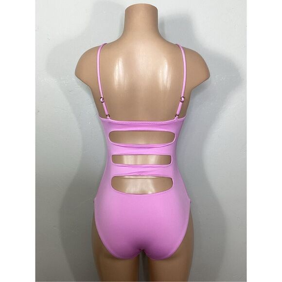 New. BECCA pink one piece. Small. Retails $129 - Picture 5 of 8